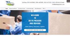 Desktop Screenshot of deltapackers.com